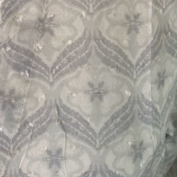 J. Valdi Womens Barcelona Tie Front Midi Shirt Dress Size Medium (M3) - Picture 2 of 14